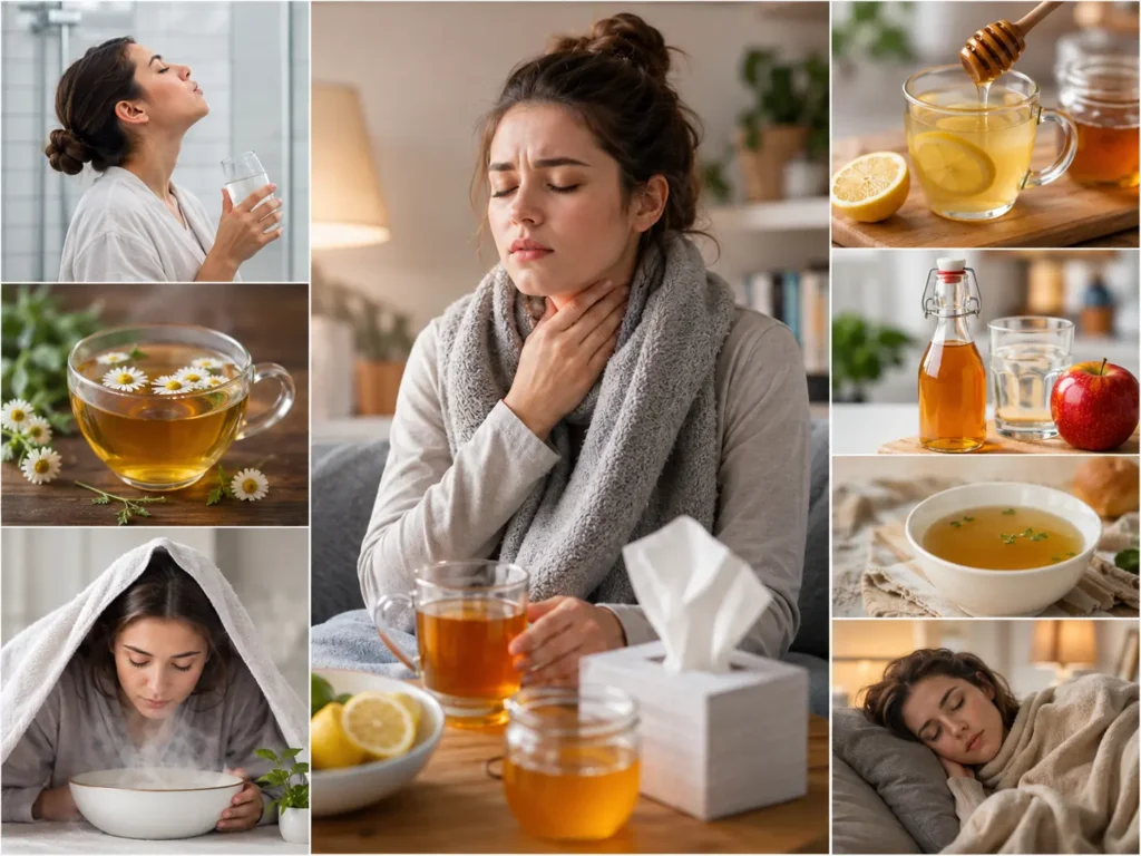 STREP THROAT AT HOME